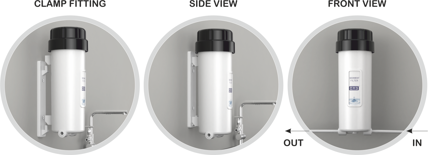 ORG pre filter housing (OPAQUE)